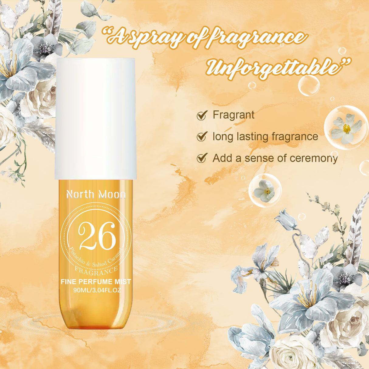 Perfume Spray Fresh Lasting Fragrance Non-Pungent Women's Date Perfume Spray - V.I.P Digital Presence