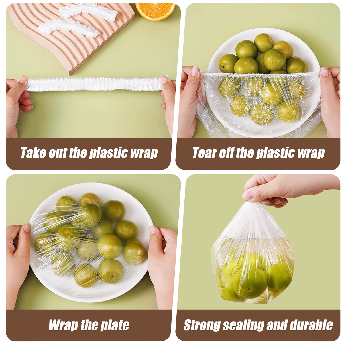 Stretch plastic wrap bag - V.I.P Digital Presence