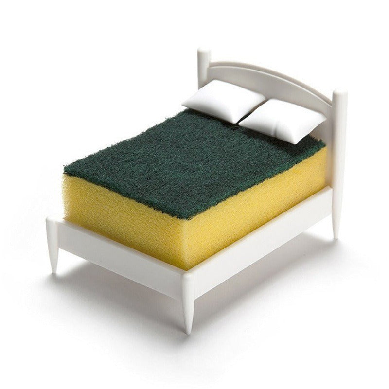 Creative cleaning cloth sponge storage small bed design cleaning cloth storage rack kitchen drainage storage rack - V.I.P Digital Presence