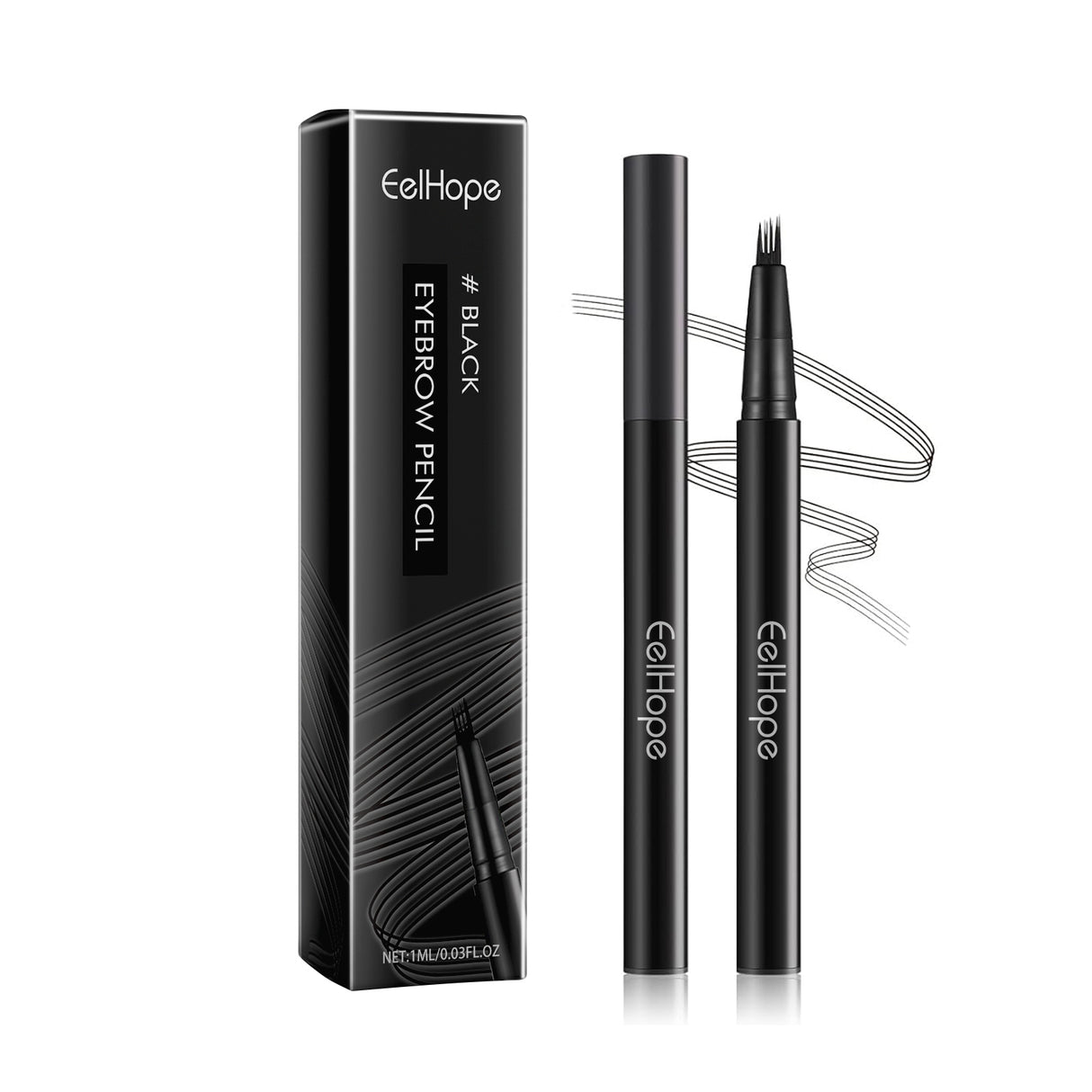 EELHOPE Four Claw Eyebrow Pencil Wild Eyebrow Embellishing Eyebrow shape delicate and easy to use non-smudging natural shaping eyebrow pencil - V.I.P Digital Presence