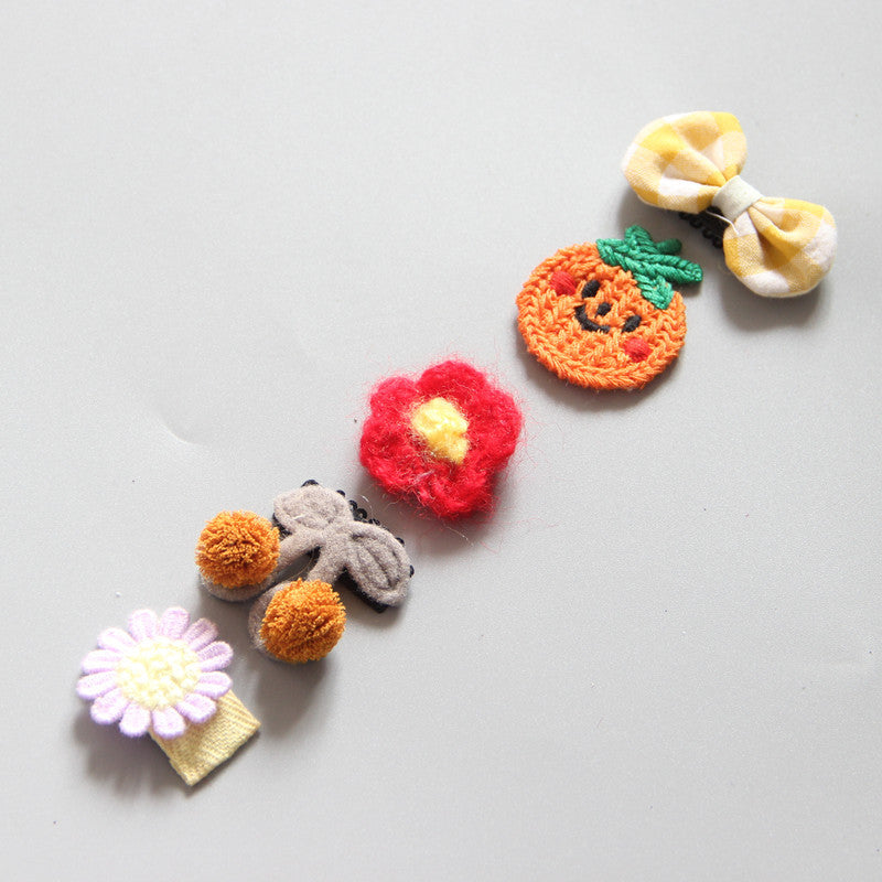 Children's Girls Hair Clip Headwear Crown Korean Little Princess Hair Ornaments Baby Hair Clip Set - V.I.P Digital Presence