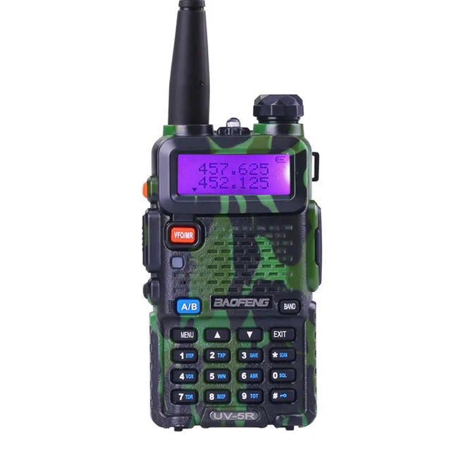 BaoFeng UV-5R Walkie Talkie Professional CB Radio Baofeng UV5R Transceiver 128CH 5W VHF&UHF Handheld UV 5R For Hunting Radio - V.I.P Digital Presence
