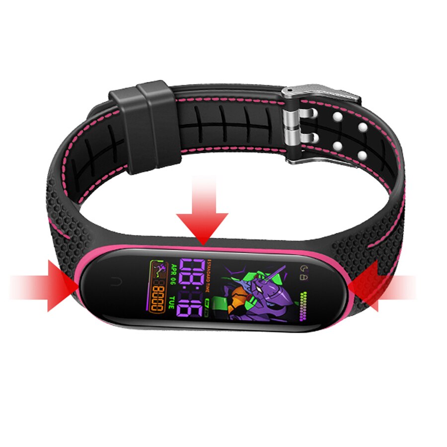 Double line Strap for Xiaomi Mi Band 5 4 3 Accessories Bracelet Wristband Bracelet for Miband 3 4 5 Replacement Breathable Strap - V.I.P Digital Presence