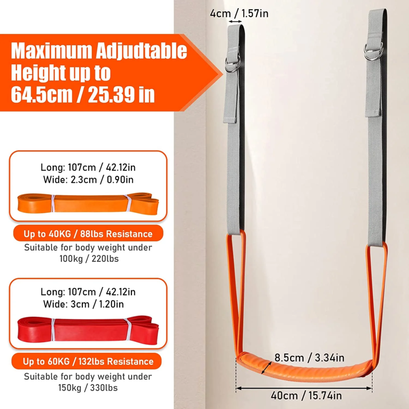 Pull Up Assistance Bands Set Resistance Strap for Pull Up Assist for Men Women Hanging Training Chin-up Workout Body Stretching - V.I.P Digital Presence