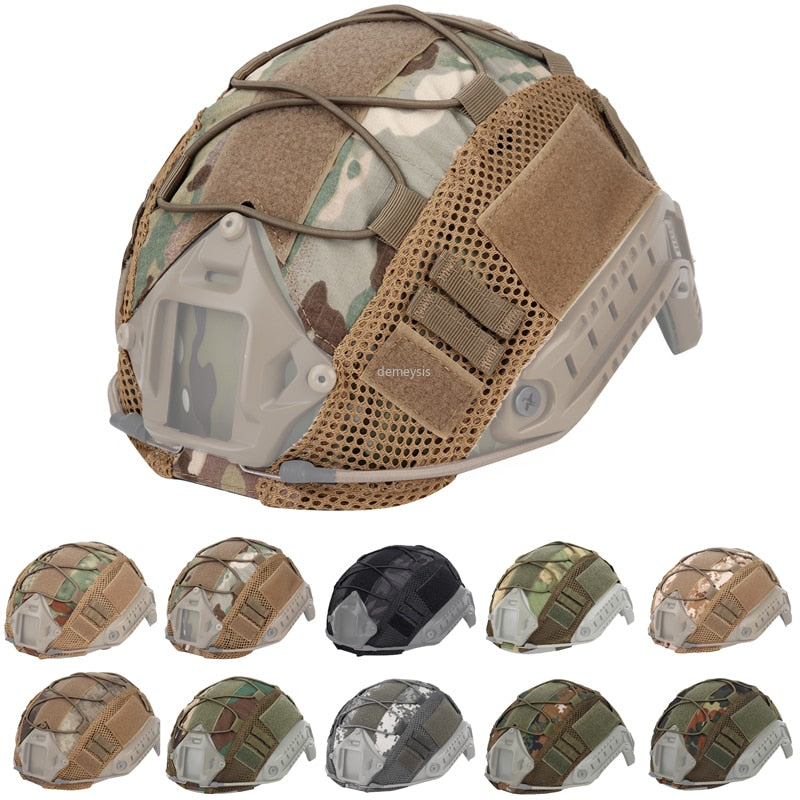 Tactical Helmet Cover for Fast MH PJ BJ Helmet Airsoft Paintball Army Helmet Cover Military Accessories - V.I.P Digital Presence