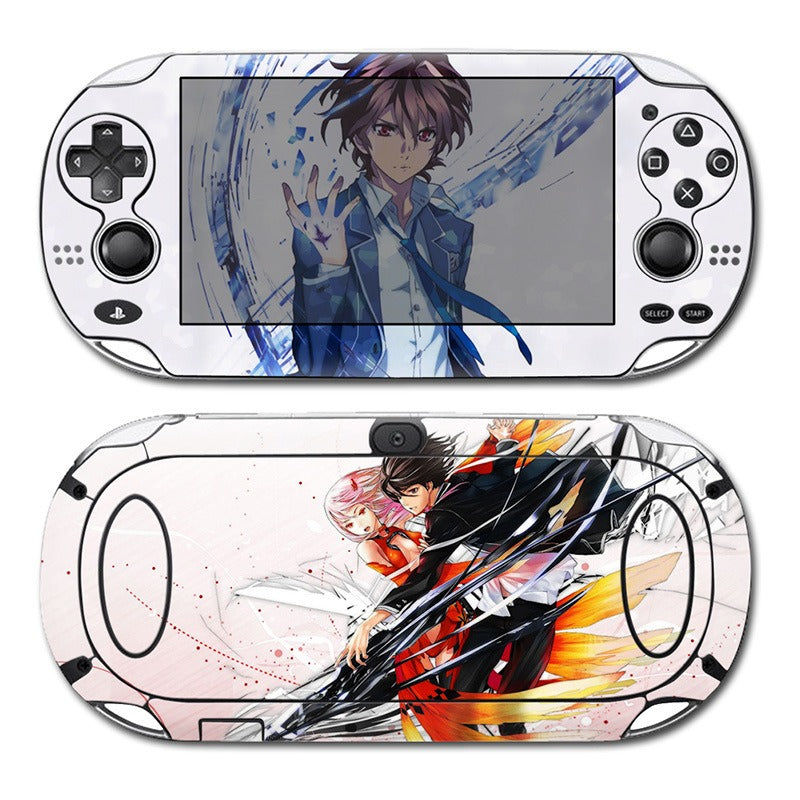 Pegatina PSV1000 de anime para PS Vita1000, pegatina de máquina a color de dibujos animados, película protectora mate para el cuerpo
