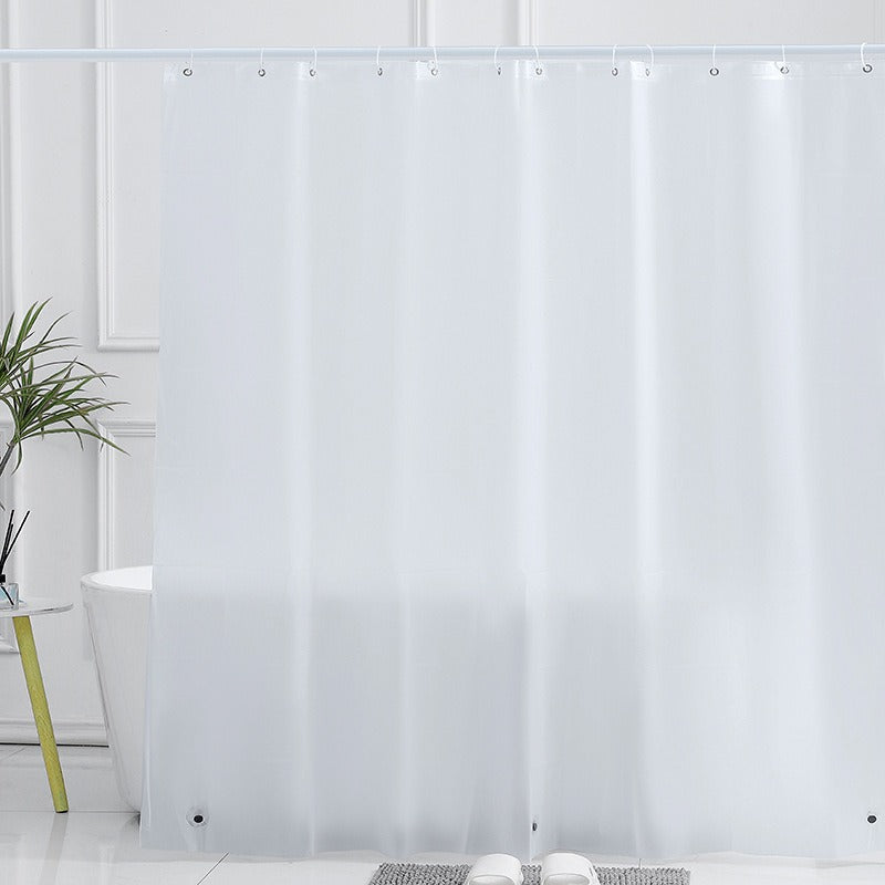 Bathroom Shower Lining Frosted Plastic Extra Long Shower Curtain Liner With Magnet Metal Eyelets Thickened Shower Curtain - V.I.P Digital Presence