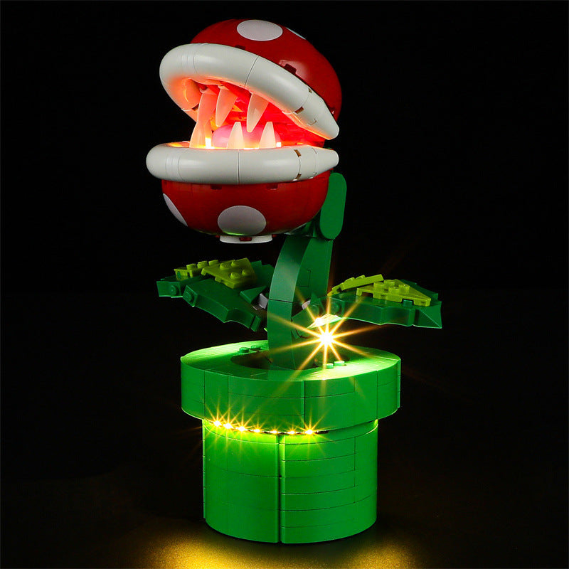is compatible with LEGO Creative Series 71426 Swallowing Flower Building Blocks LED Lighting Fixtures - V.I.P Digital Presence