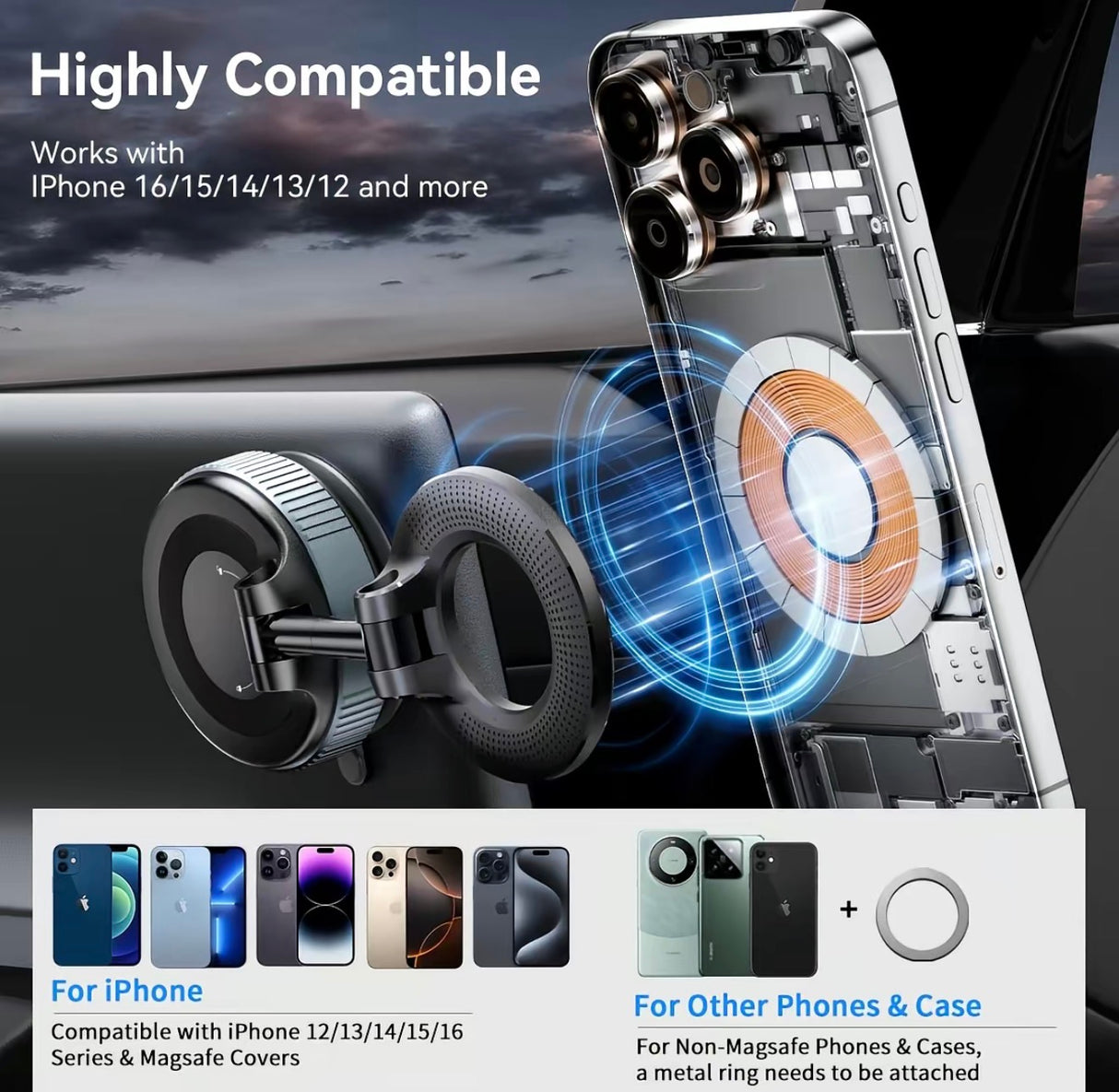 MagGrip Car Phone Holder