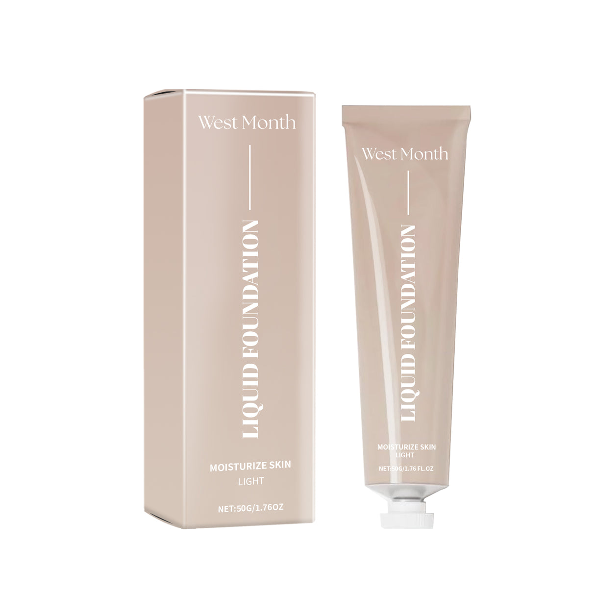 Moisturizing Liquid Foundation, Long-Lasting Moisturizing Refreshing Moisturizing Light Moisture Liquid Foundation - V.I.P Digital Presence