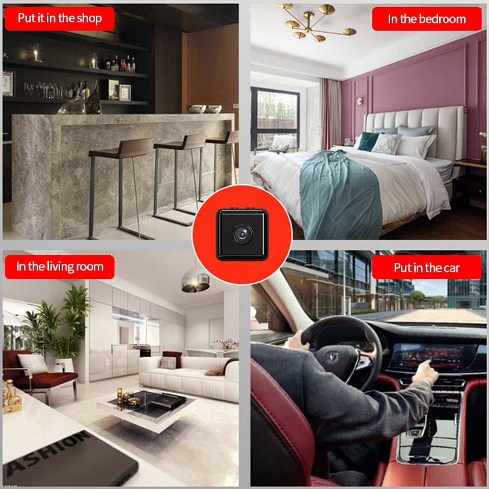 X6 HD Camera Home Security Monitoring Wireless IP Camera HD Night Vision Remote WiFi Camera - V.I.P Digital Presence