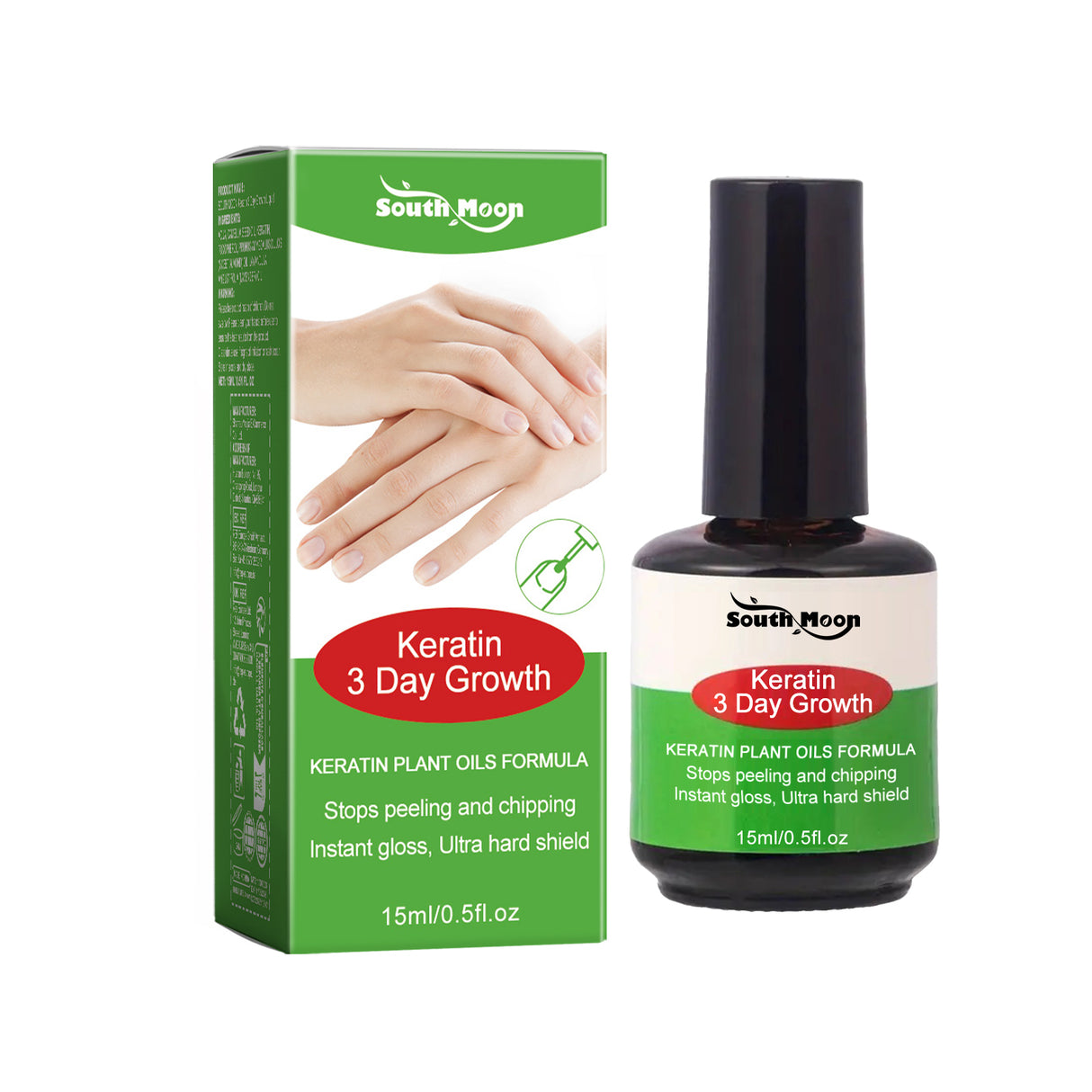 Keratin Nail Growth Oil, Gray Nail Repair Softens Nails, Remove Thickens Nails, Brightens And Nourishes Nails Liquid - V.I.P Digital Presence