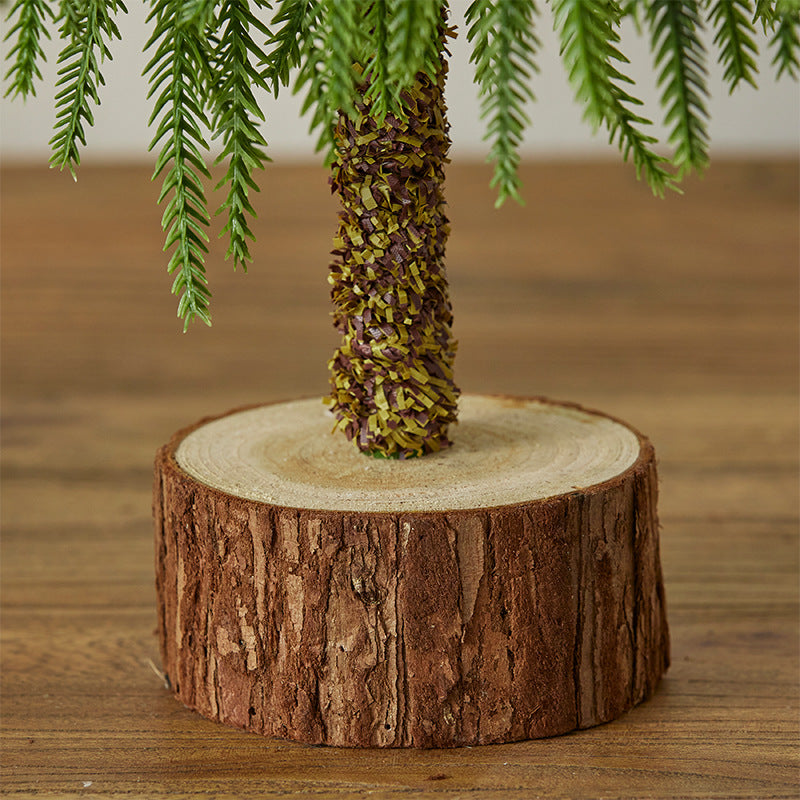 Crooked Neck Christmas Leaves Nobelson Home Small Desktop Ornament - V.I.P Digital Presence