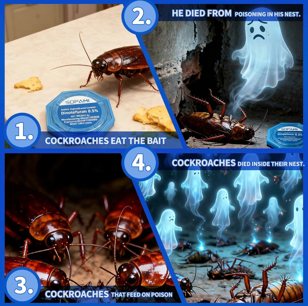 RoachGuard Indoor Roach Bait