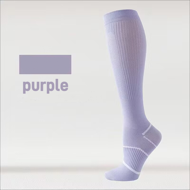 Pressure socks calf socks women's socks solid color thin mesh sweat absorbing breathable odor proof compression socks - V.I.P Digital Presence