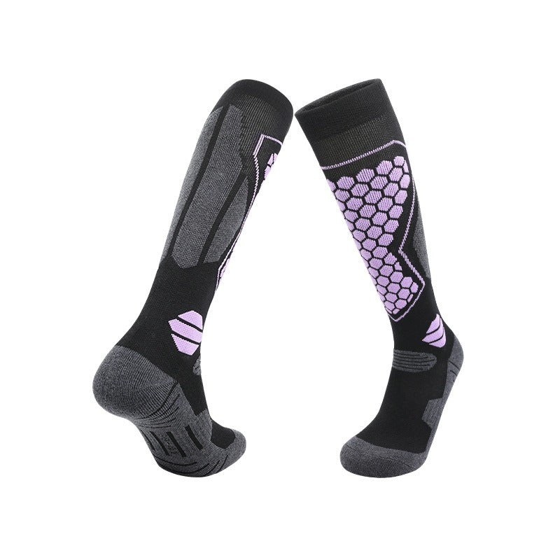 Outdoor Warm Snow Socks Merino Wool Socks Long Tube Thick Foot Warming Skiing Socks Towel Bottom Thick Socks - V.I.P Digital Presence