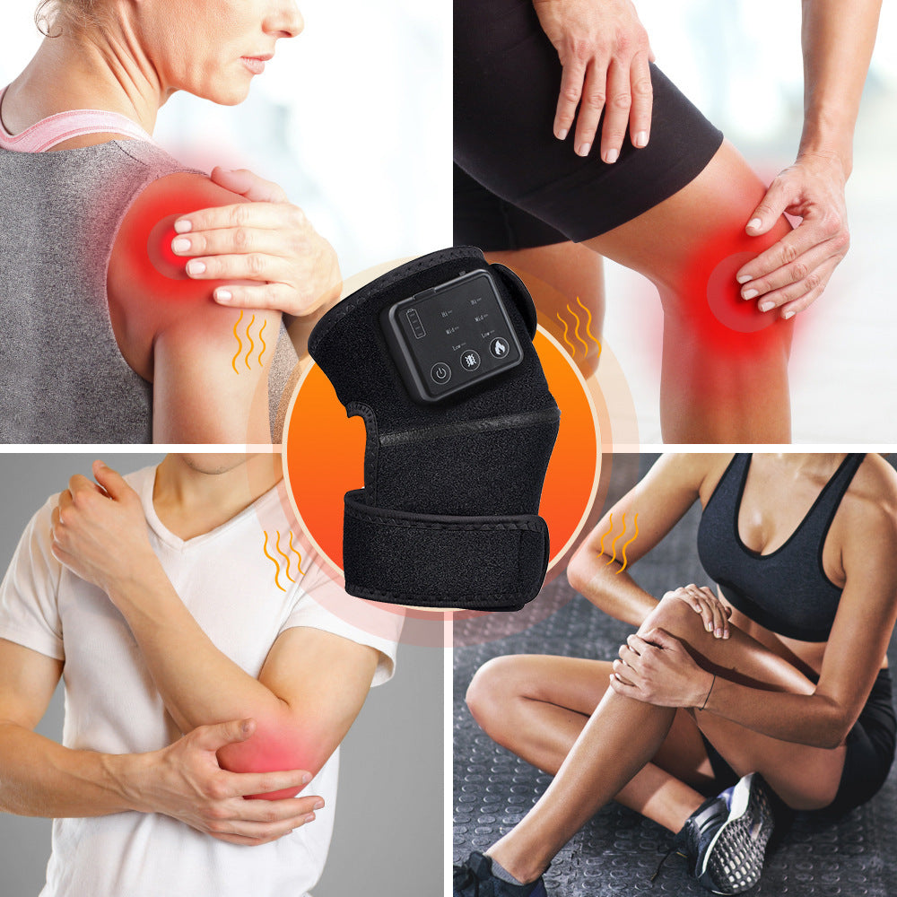 New Product Hailicare Electric Heating Knee Pads Charging Knee Joint Care Pads Hot Compress Vibration Massage - V.I.P Digital Presence