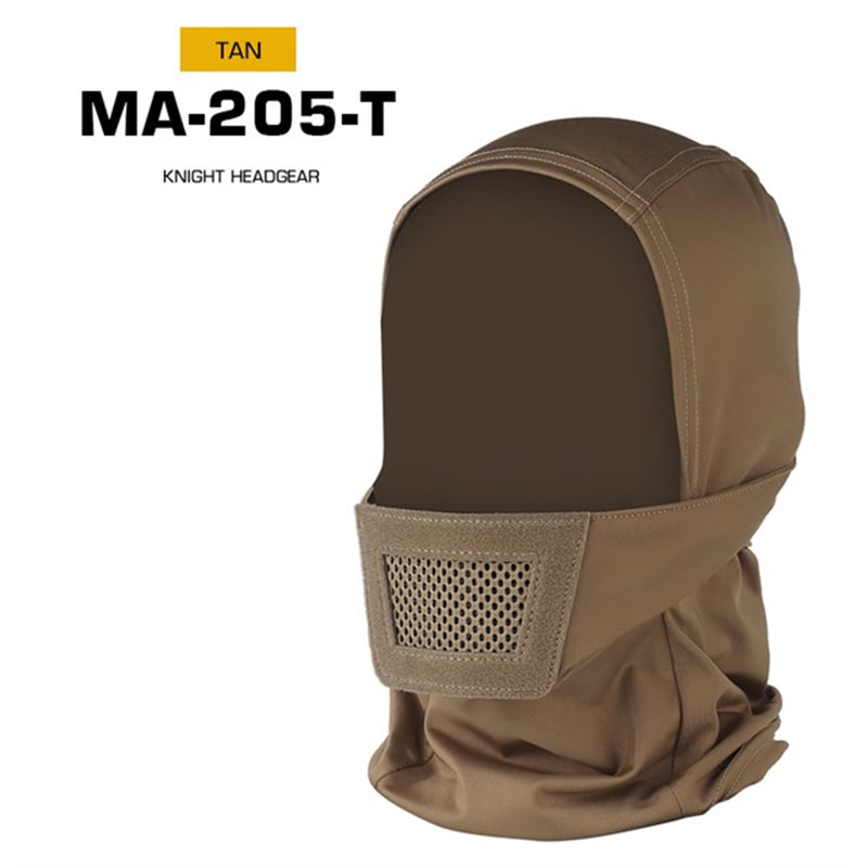 Men's Airsoft Mask, also a balaclava, for paintball, hunting, cycling. Knight style, full face protection. - V.I.P Digital Presence