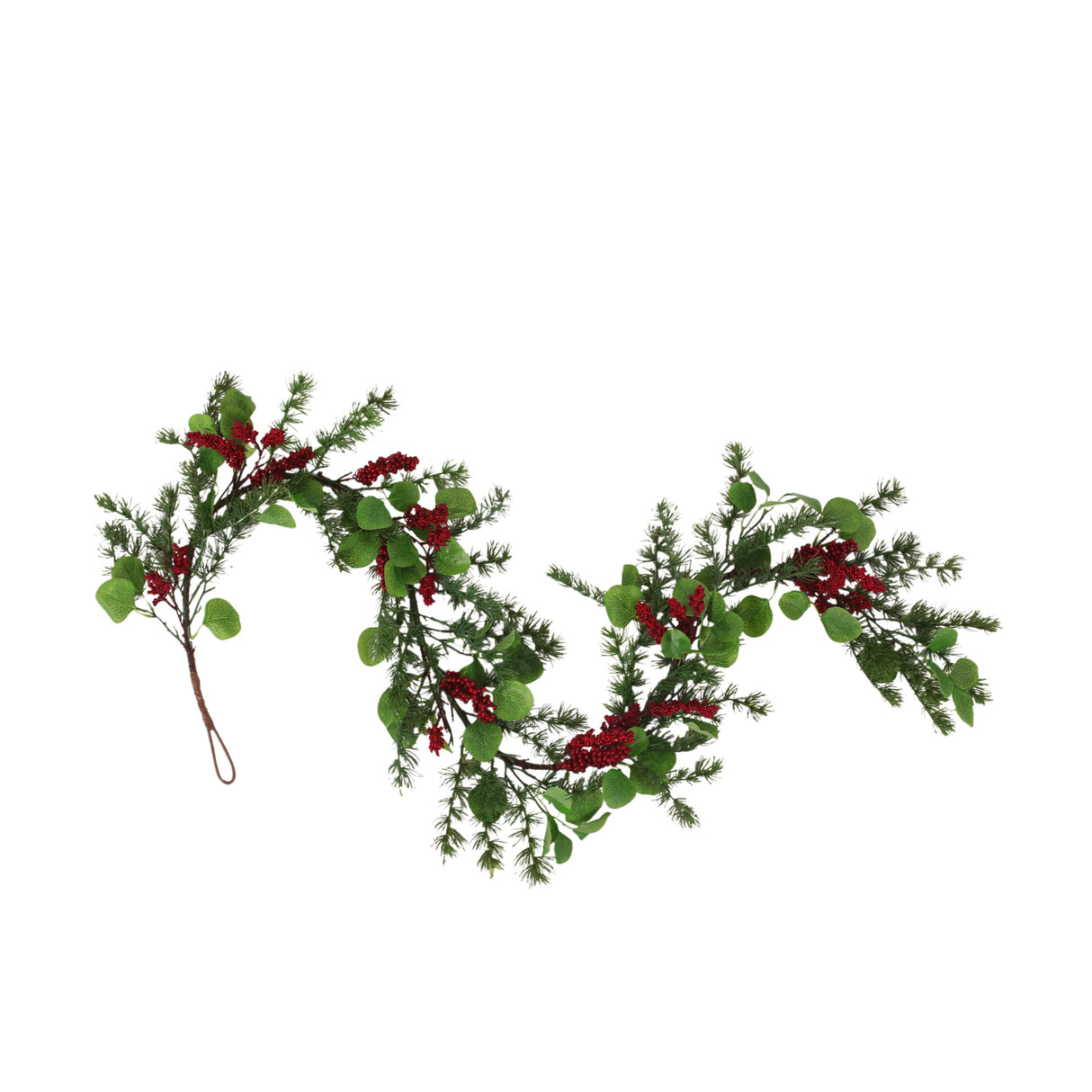 5' LEAVES/BERRY GARLAND - V.I.P Digital Presence