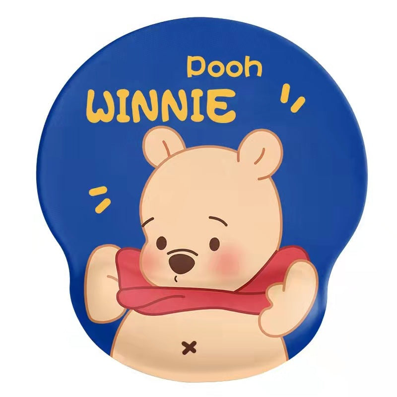 Bear mouse pad wrist mouse pad girls soft pad cute wrist pad 3d silicone wrist pad hand rest - V.I.P Digital Presence