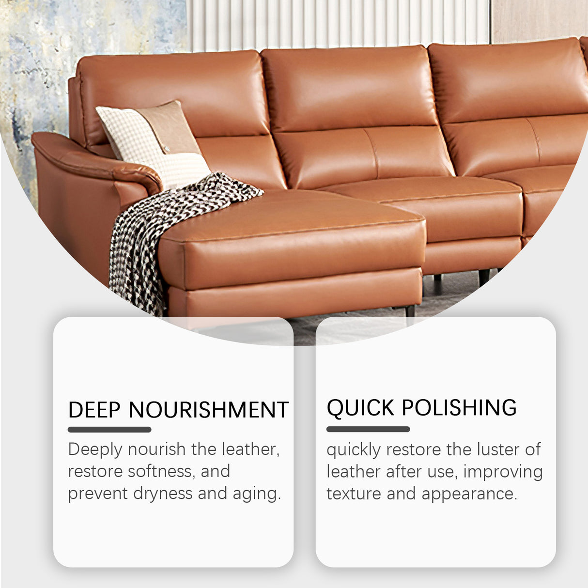 Leather Care Cream Furniture Leather Boots Coat Sofa Cleaning Care Polishing Leather Care - V.I.P Digital Presence