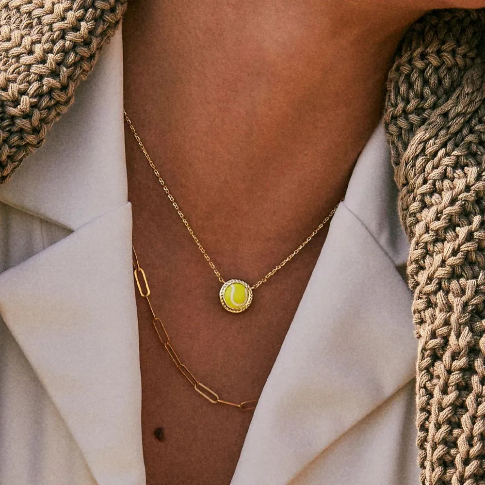 Sporty Element Resin Necklace - V.I.P Digital Presence