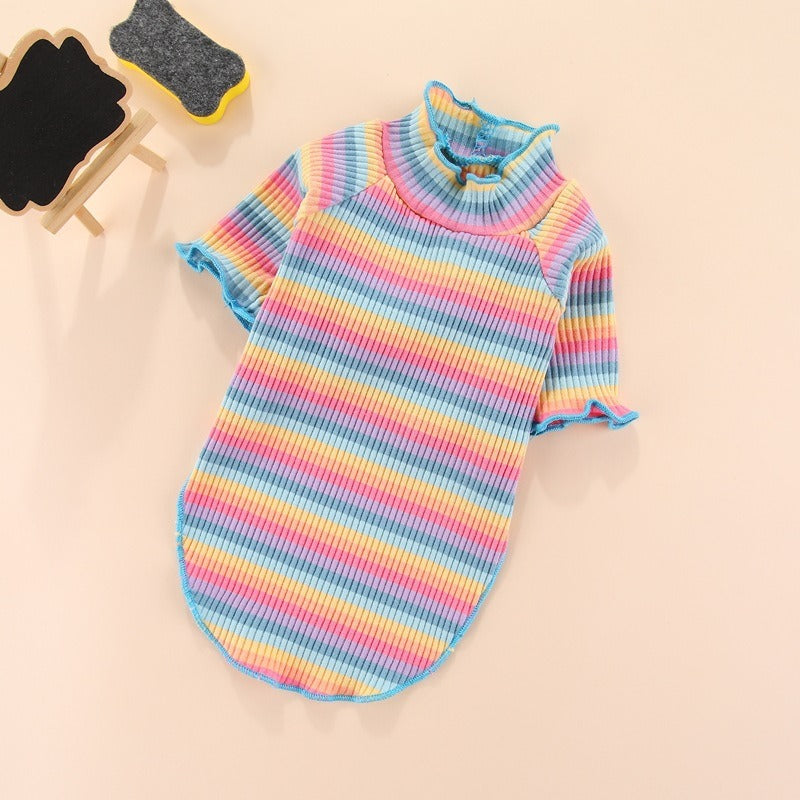 Netizen Teddy Little Dog Clothes Basecoat Summer Wear Thin Cotton Pet Clothing Spring Summer Cat - V.I.P Digital Presence