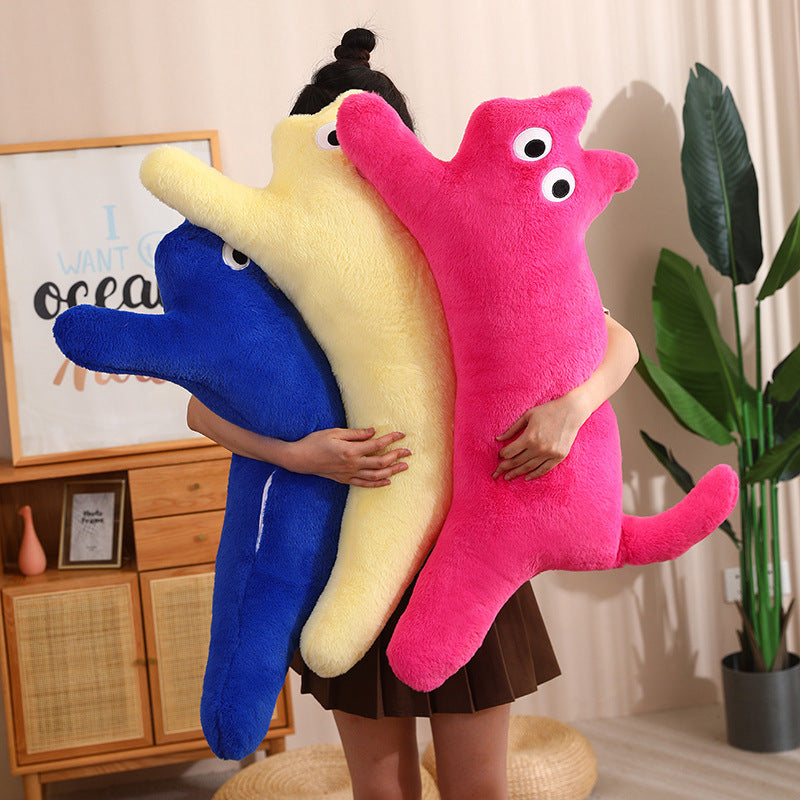 Dopamine Long Bar Cat Pillow Cat Plush Toy Living Room Cushion - V.I.P Digital Presence