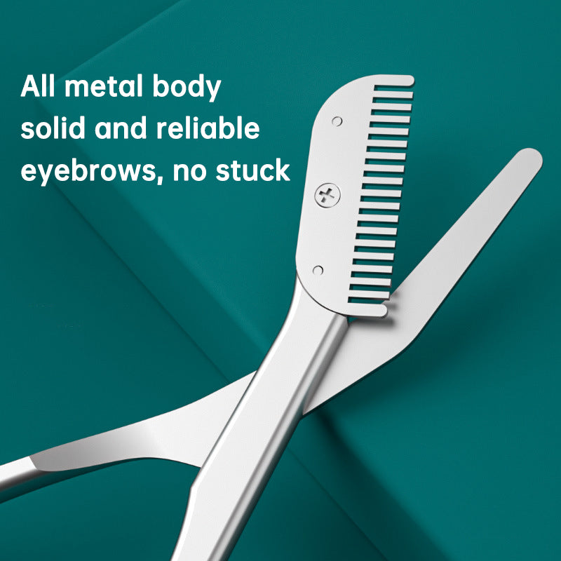Stainless Steel Makeup Safety Eyebrow Trimmer Mini Beauty Scissors - V.I.P Digital Presence