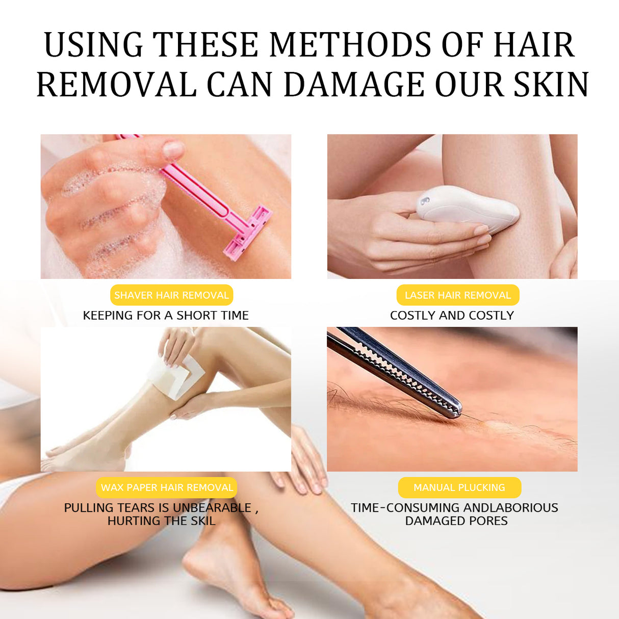 Honey And Milk Hair Removal Cream, Quick And Gentle Hair Removal All Over The Body Smooth Skin Hair Removal Cream - V.I.P Digital Presence