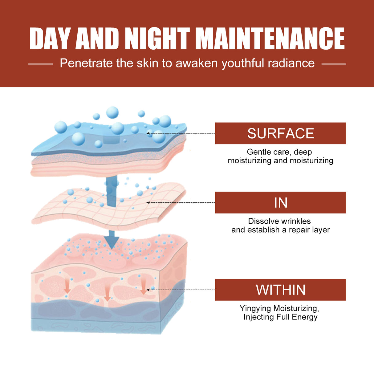 Palmitoyl Peptide Reversal Serum, Fade Lines Moisturizing Firming Anti-wrinkle Essence - V.I.P Digital Presence