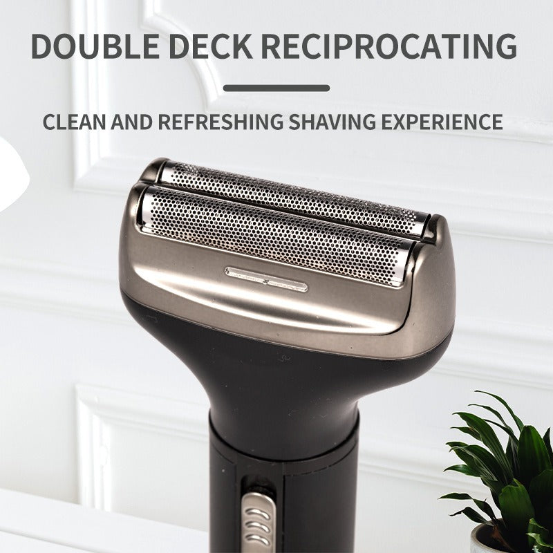 New Men's 4 in 1 Electric Razor Nose Hair Sideburns Knife Trimmer Eyebrow Grooming Set Compound - V.I.P Digital Presence