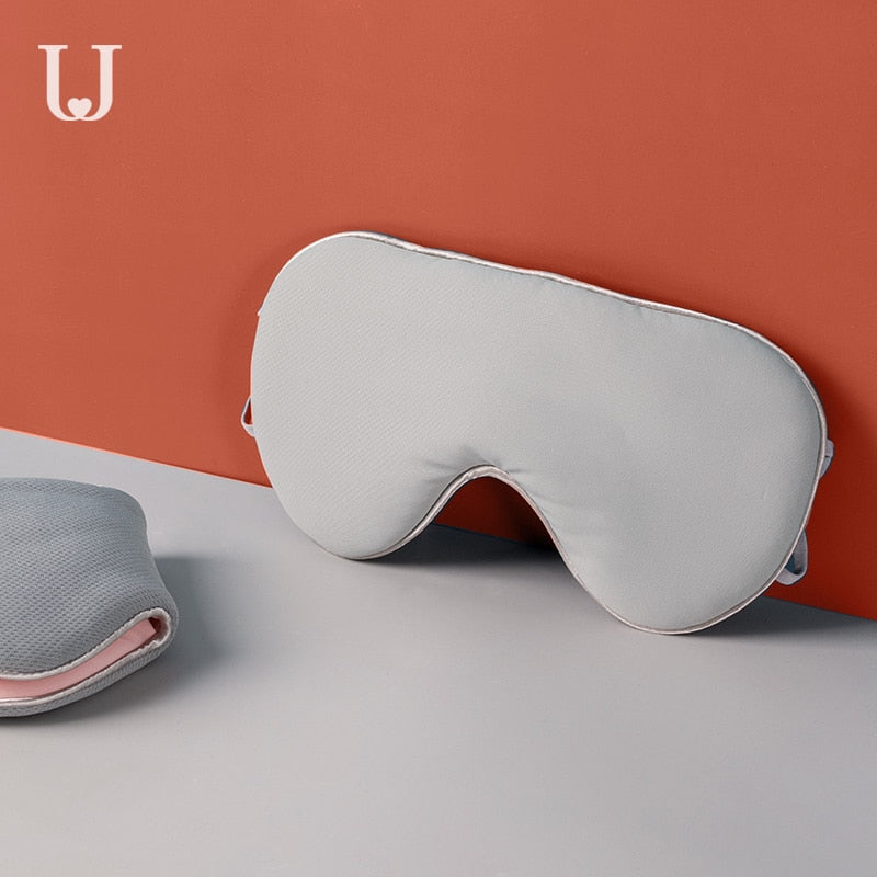 Máscara de ojos Xiaomi Jordan & Judy, con sombreado, para dormir y fatiga ocular, disponible en dos caras, transpirable, con parche de seda helada.