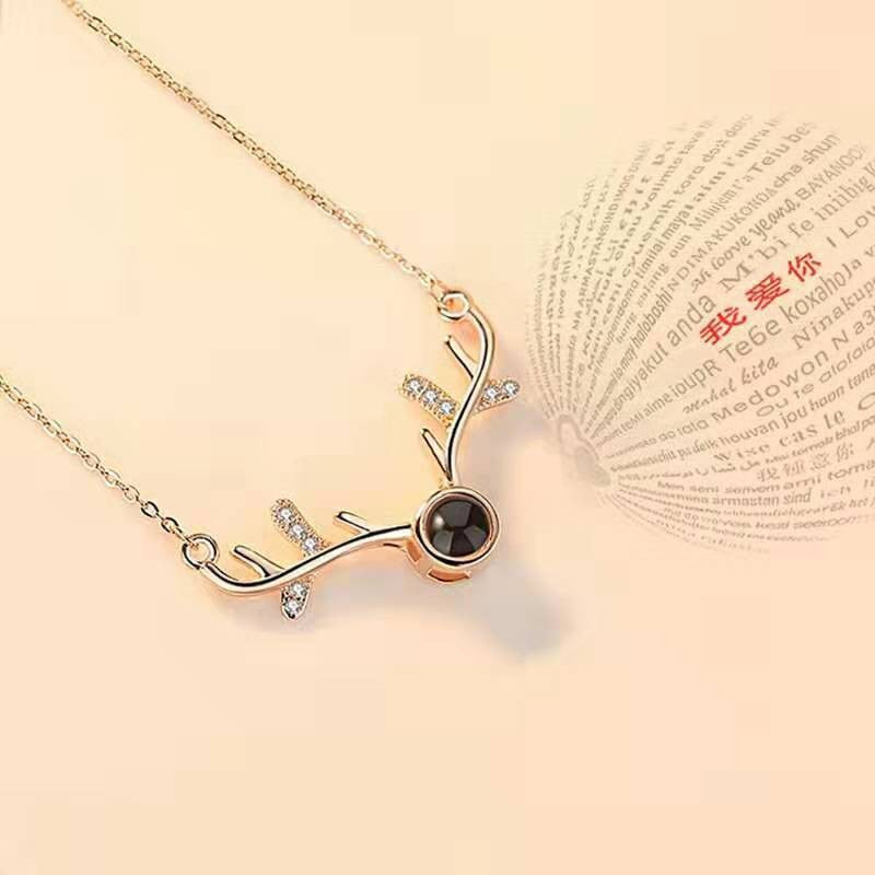 100 Languages I Love You Necklace Tiktok Same Love Memories Along the Way You 520 Pendant Love Gifts - V.I.P Digital Presence