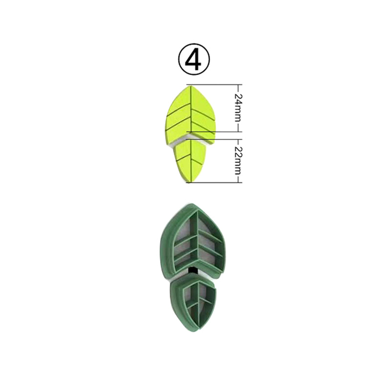 Leaf Terracotta Earring Cutting Mold Mini Cutting Tools - V.I.P Digital Presence