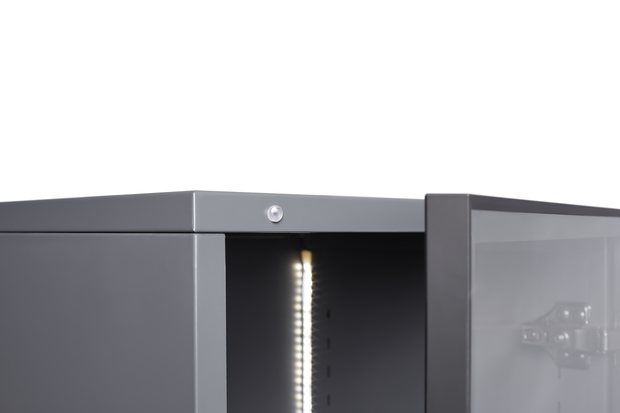 Single door display cabinet - V.I.P Digital Presence
