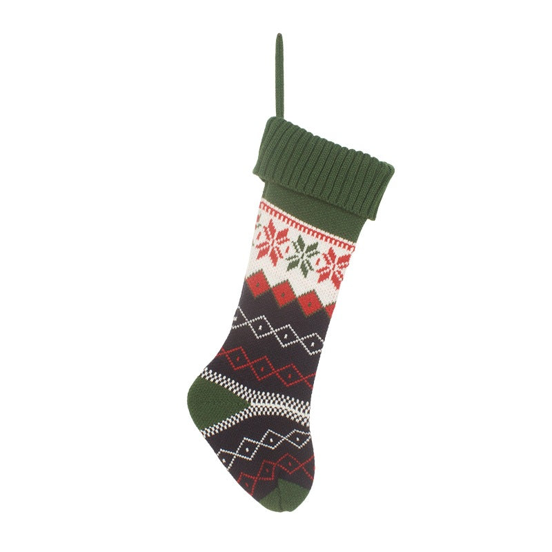 Christmas Decoration Plush Knitted Socks Christmas Gift Socks Gift Bags Pendants - V.I.P Digital Presence