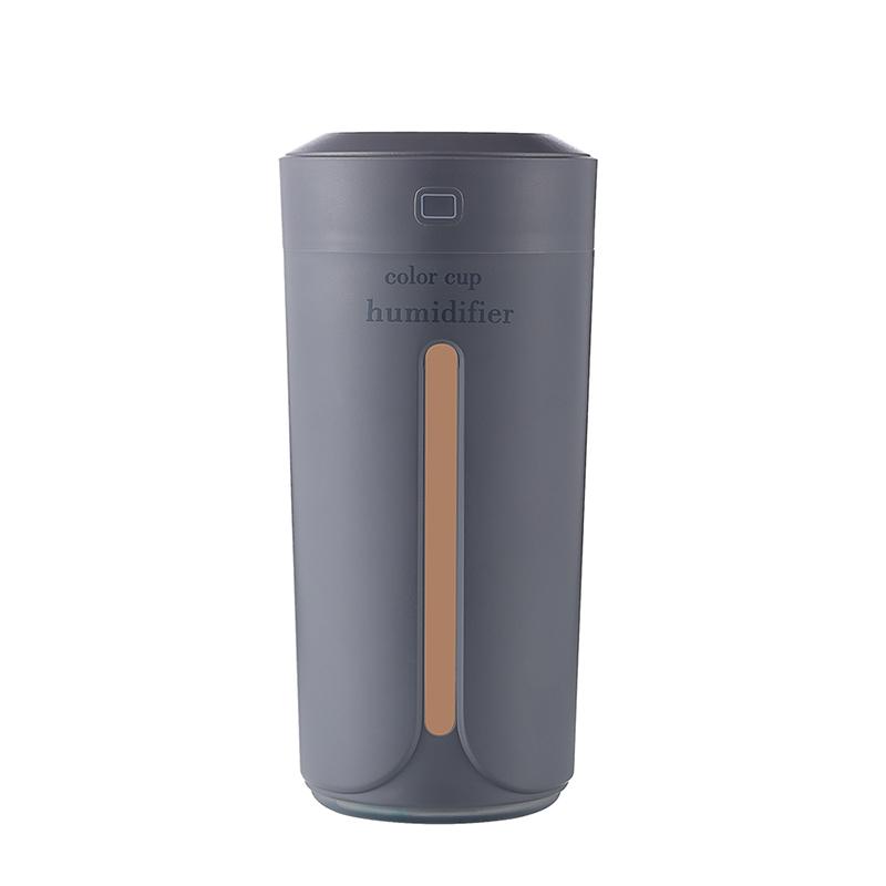 Color Cup USB Air Humidifier for Home Car Ultrasonic Mini Aroma Diffuser Air Purifier with LED Lights - V.I.P Digital Presence