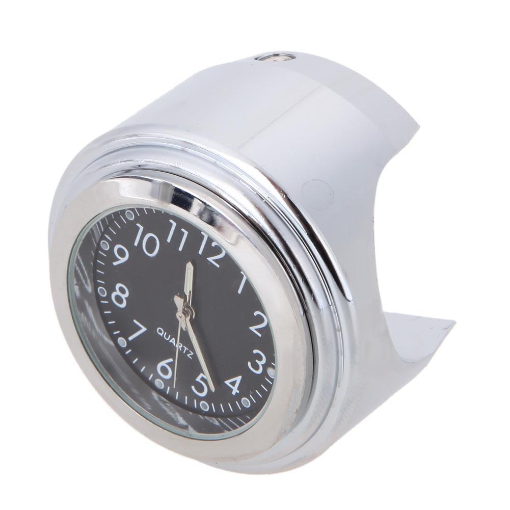 Universal 7/8 Motorcycle Handlebar Mount Quartz Clock - V.I.P Digital Presence
