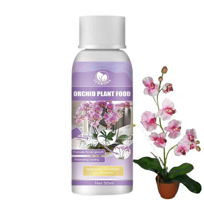 50ml Orchid Fertilizer Liquid Orchid Flower Plants Growth Enhancer Supplement Houseplants Food Promoter For Orchids Acid Blooms - V.I.P Digital Presence
