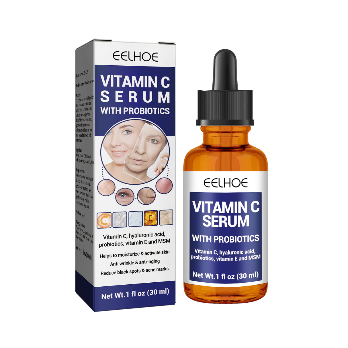 Anti-aging Vitamin C Facial Essence, Reduces Spots Acne Fine Lines, Moisturizes Facial Essence - V.I.P Digital Presence
