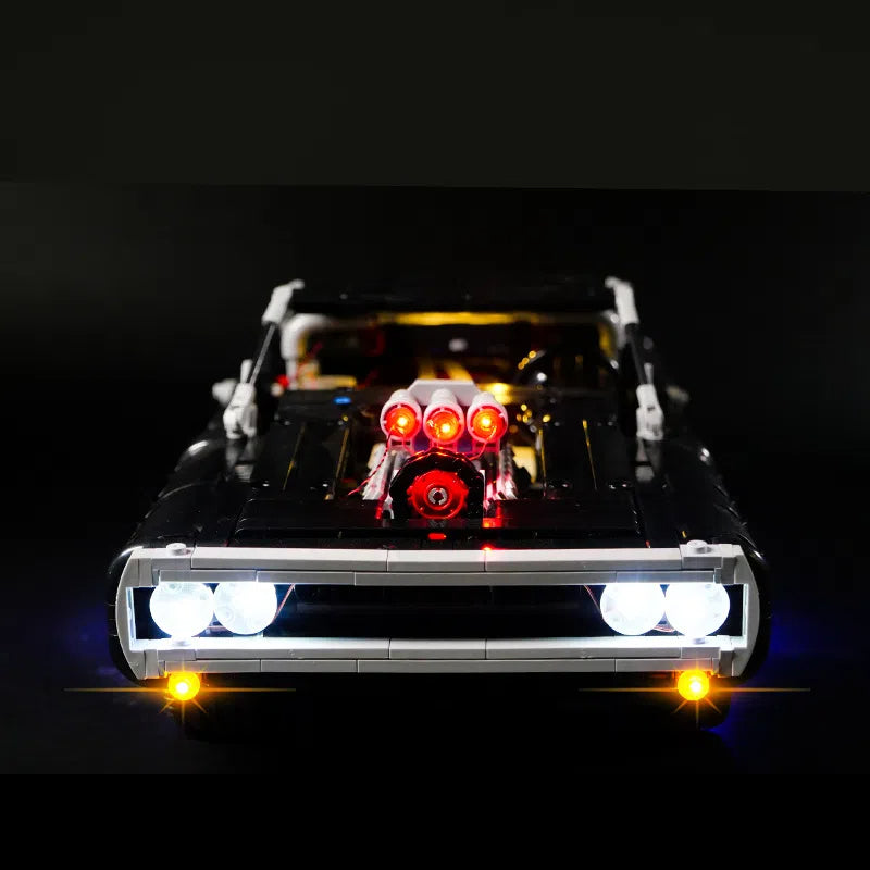 DIY building block lighting compatible with LEGO 42111 Dodge warhorse speed and passion LED remote control light matching - V.I.P Digital Presence