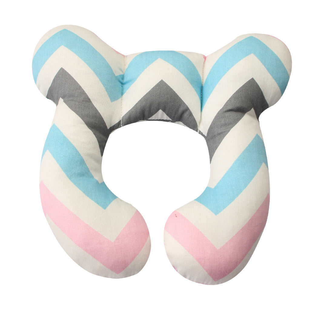Baby head protection U-shaped pillow stroller fixed head pillow car seat sleeping protection head and neck pillow - V.I.P Digital Presence