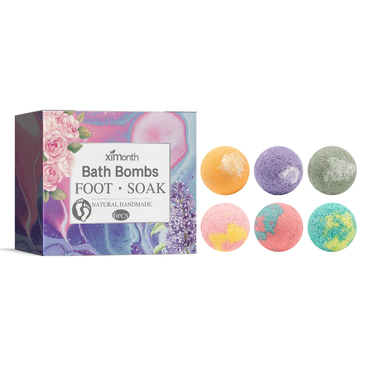 Foot Bath Ball, Repair Heel Dry Crack Skin Relief Physical Discomfort Cold Moisturizing Foot Care Ball - V.I.P Digital Presence