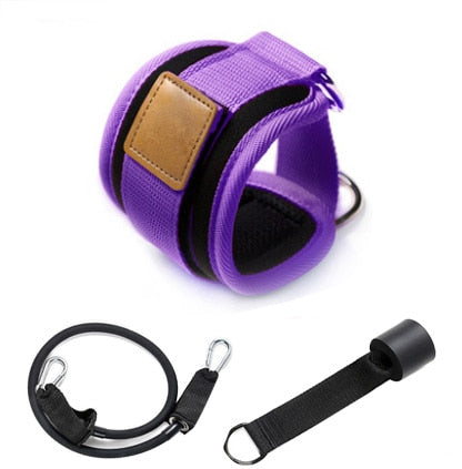 Resistance Bands with Ankle Straps Cuff with Cable for Attachment Booty Butt Thigh Leg Pulley Strap Lifting Fitness Exercise - V.I.P Digital Presence