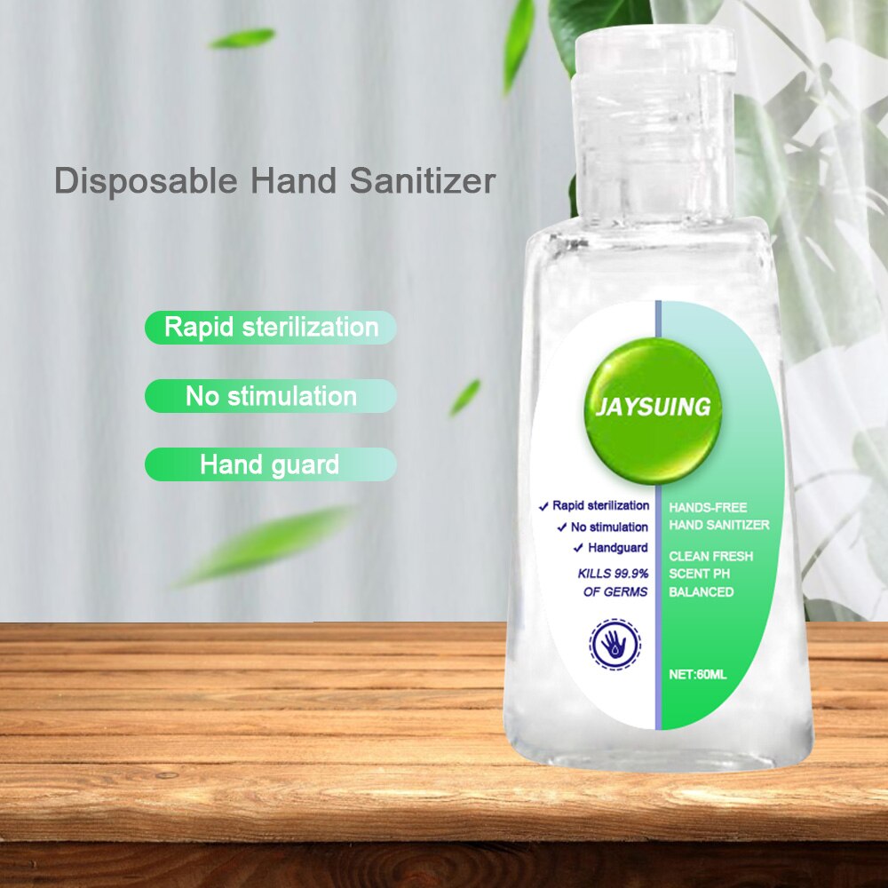 30-60ml Travel Portable Mini Hand Sanitizer for Kids Anti-Bacteria Moisturizing Disposable Waterless Hand Gel Handgel - V.I.P Digital Presence