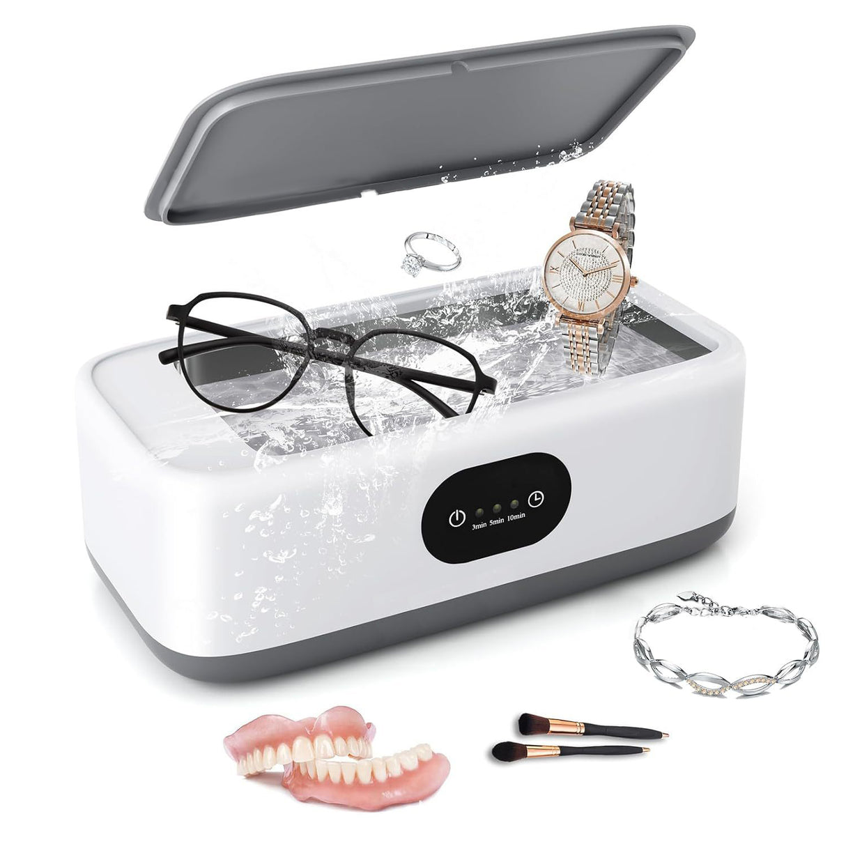 Ultrasonic cleaning machine for contact lenses, jewelry, dentures, and small household ultrasonic glasses cleaning machine - V.I.P Digital Presence