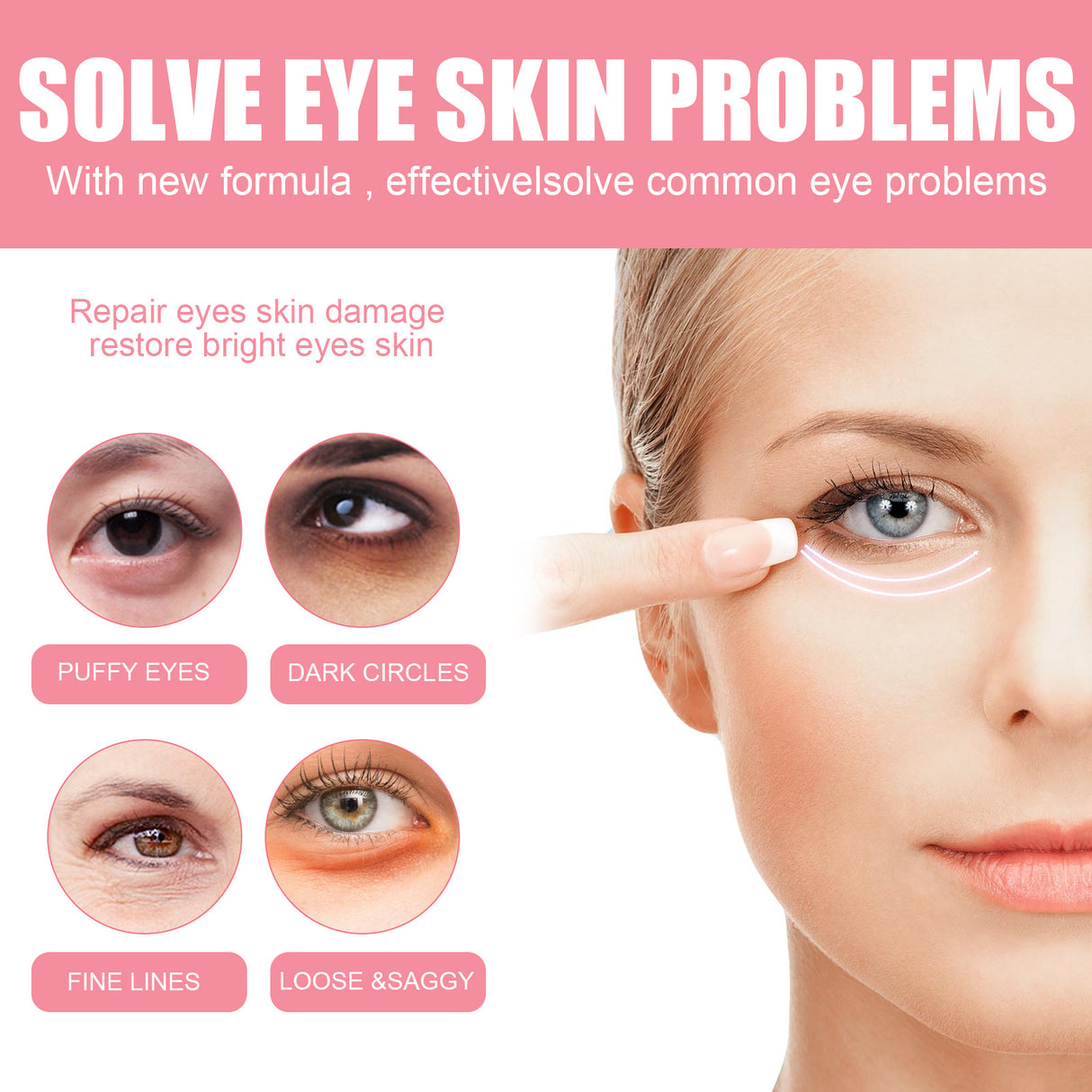 Women Extra Renewing Rosehip Eye Balm For Face Lifting Moisturizing Balm Stick Deep Hydration Moisturizer Eye Care - V.I.P Digital Presence