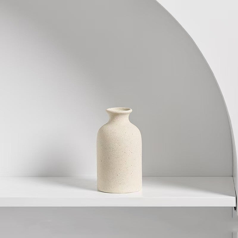Ceramic Vases Ins Minimally Creative Home Dried Flowers Simulated Flowers Mini Small Flower Utensils Office Ornaments - V.I.P Digital Presence