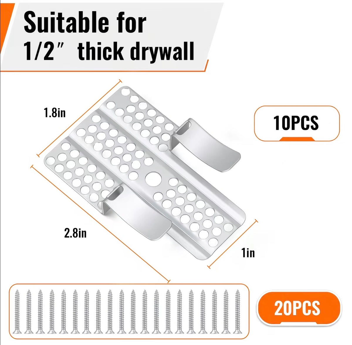 WallFix Drywall Repair Clips